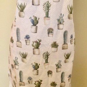 Cactus/Succulent Modern Apron-Handsewn